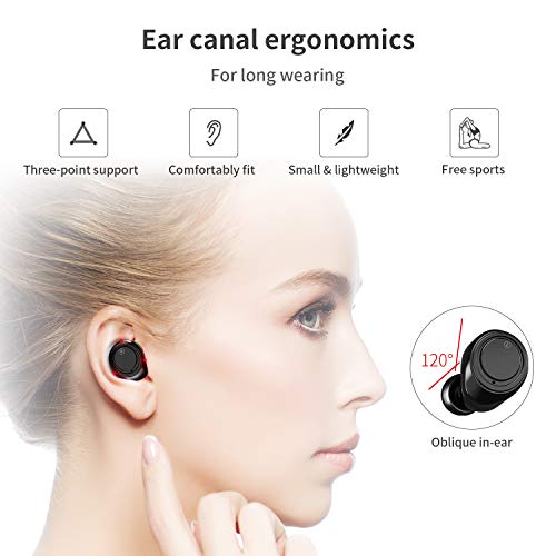 GRDE X10 TWS Wireless Earbuds, Bluetooth 5.0 Headphones 105H Playtime with 3000 mAh Charging Case [A - //coolthings.us