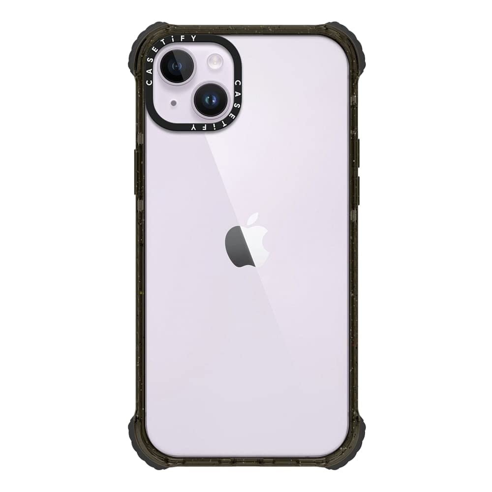 CASETiFY Ultra Impact iPhone 14 Plus Case [5x Military Grade Drop Tested / 11.5ft Drop Protection] - Glossy Black — image 1