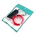 ZITRADES EL Wire Portable Neon Light for Parties, Halloween DIY Decoration (3m 9ft,Red)