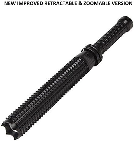 THINK3 Cree Aluminium Alloy Torch Multipurpose Long Flash Light Upgraded Version with zoomable 1000 lumens Rechargeble Flash Light
