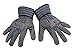 G & F 5009M JustForKids Synthetic Leather Kids Garden Gloves, Kids Work Gloves, Grey, 4-6 years old primary