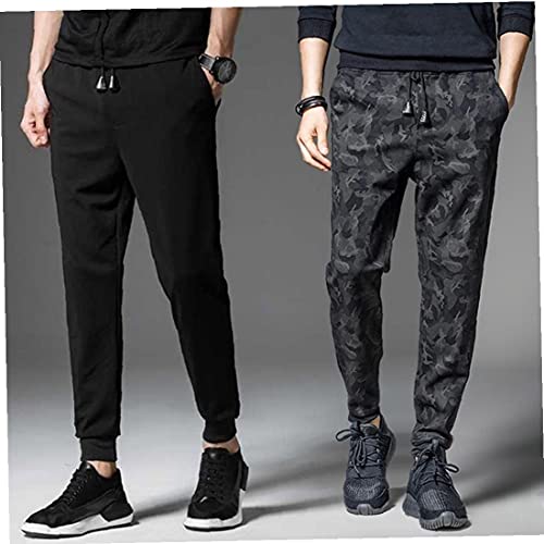 Hainice Mannen Straight Pants joggingbroek casual broek Koord Potlood Broek Slim Sports lange broek met zakken… - Image 8