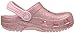 Crocs Unisex-Child Classic Glitter Clogs | Sparkly Shoes for Kids, Blossom, 4 Toddler