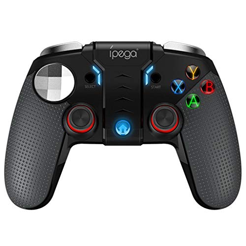Sacherron Tech Gamepads IPEGA PG-9099 Wolverine Bluetooth Gaming Controller Dual Motor Turbo Gamepad for Smart Phone Tablet Computer Smart TV Set-top Box
