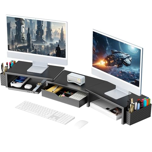 gianotter Dual Monitor Stand Riser