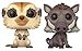 Funko Pop! Disney: Lion King Live Action - Timon and Pumbaa Set of 2 - in Bubble Pouches