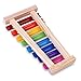 Xylophone Children's Music Initiation Toy Wooden 8 Colors & Tones Hand Knock with Mallets