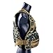 Amairne-Made Boat Buoyancy Aid Sailing Kayak Fishing Life Jacket Vest Camouflage - D22-Green