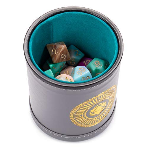 Wiz Dice Series II Polyhedral Set - 7 RPG Dice With Velvet Bag (20 Color Options)