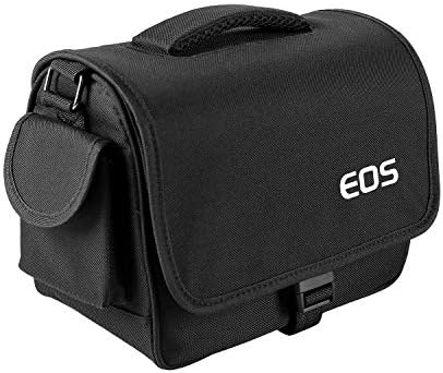 pangshi Medium Camera Case Bag Shoulder Waterproof Shockproof DSLR Camera Gadget Case Compatible for Canon Nikon Sony Pentax Olympus Panasonic Mirrorless Cameras and Lenses Black