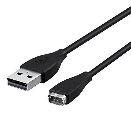 CAVN 2 Pcs (1 FT + 3FT) Replacement Charging Cable Compatible with Fitbit Charge HR Wristband Charger (with 10 Packs Sweat Resistant and Anti-dust Plugs) - Thumbnail 4