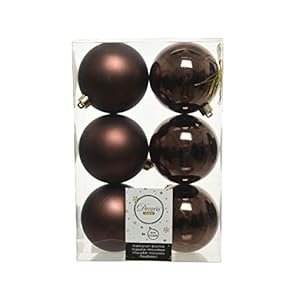 kerstbal plc d8cm d.bruin 6st