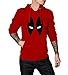 Decrum Deadpool Red Mask Logo Men's Hoodie XL