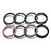 women's hair bands, rubber bands,scrunchies, Hair Ties Hair ring Easy to use ladies hair band Leather case rubber band easy to use hair accessories high elastic hair bands