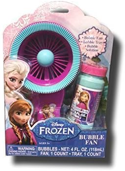 Disney Frozen Elsa and Anna Bubble Fan
