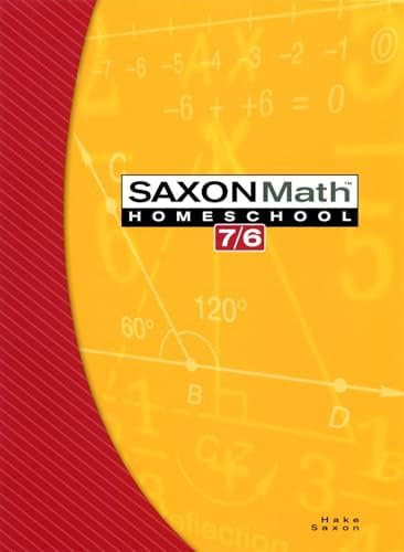 Math 76: An Incremental Development (Saxon Math 7/6): Hake