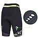 Women's Cycling Shorts with 3D Padded Bike Shorts with Reflective Elements