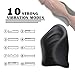 Rechargeable Vibrating Male Masturbator with 10 Vibration Modes, OIXGIRL Handheld Sex Toy for Men Penis Training Tool for More Lasting Harder Stronger Erection