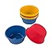 Webake Silicone Cupcake Baking Cups Set of 8, Air Fryer Muffin Pan Jumbo Muffin Liners Reusable Large Individual Muffin Tin, 3.5 Inch Mini Cake Pan Salad Dressing Container, BPA Free