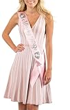 Beautiful Light Pink Baby Shower "Mommy To Be" Sash with Silver Encased Glitter - Baby Shower, Welcome Baby, Baby Sprinkle, It's a Girl - by Dulcet Downtown