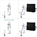 isyoung Compatible with 10'' Ipad Holder and 1 Tissue Box Clear Large Storage Organizers,2-Pack 15.7''x9.7'' Car Seat Back Protectors Baby Backseat Organizer Multifunction Travel Storage Bag