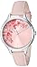 Timex Women's TW2R66600 Crystal Bloom Pink/Silver Floral Accent Leather Strap Watch