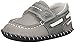 pediped Originals Norm Boat Shoe (Infant),Grey,Small (6-12 Months E US Infant)