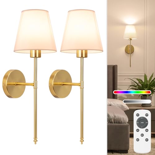 NIORSUN Set of 2 Wall Sconce Lights