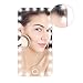 HOSPORT Lighted Makeup Mirror 23 LED Handheld Mirrors with Lights Rechargeable Touch Screen Vanity Mirror (Rose Gold)