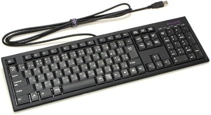 Amazon Co Jp Filco パンタグラフ式スリムタイプキーボード Excellioliteblack Usb 109キー日本語カナあり ブラック ホワイト Fkbe109 Jb パソコン 周辺機器