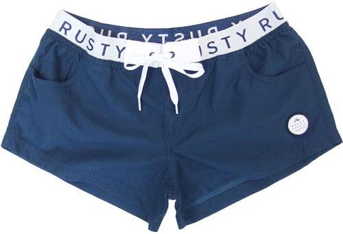 Amazon Co Jp Rusty ラスティー レディース サーフパンツ ボードショーツ 水着 ショートパンツ 大きいサイズ 紫外線対策 Uvカット 夏用 海水浴 水泳 プール スイミング スポーツ アウトドア