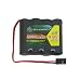 GEILIENERGY NiMH Receiver RX Battery with Hitec Connectors 4.8V 2000mAh High Capacity Rechargeable Battery Pack for RC Receivers, RC Aircrafts and More
