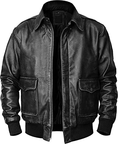 MARDAMS RAAF A2 Leather Flight Jacket WWII US Air Corp Air Force