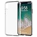 Shamo's iPhone X Case Clear Shock Absorption TPU Rubber Gel Transparent with Smudge-Free Technology (Clear)