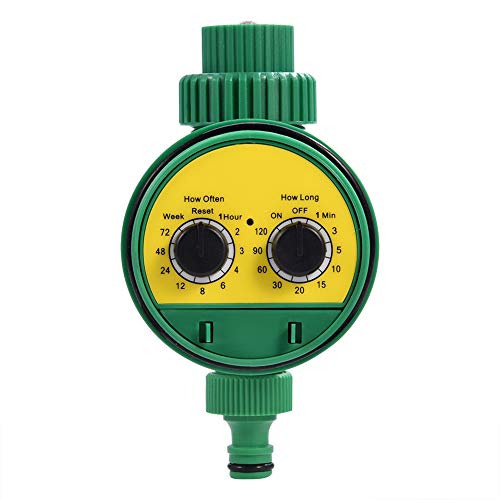 Estink Garden Water Timer, Automatic Irrigation System Controller for Outdoor Watering, Multi-Functional Knob Timer for Garden Hose Pipe Sprinkler System by Estink