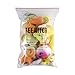 Teenitor 30 PCS Random Kawaii Mini Soft Squishy Foods Panda Bread Bun Toasts Multi Donuts Phone Straps Charm Gift