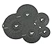 Silicone Suction Lids by Archer - Airtight Seal Silicone Lids Food and Bowl Covers - Includes Super Size - Set of 5 Pan or Pot Lid, Microwave Splatter Guard - Dishwasher Safe