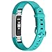 iGK Replacement Bands Compatible for Fitbit Alta and Fitbit Alta HR, Newest Adjustable Sport Strap Smartwatch Fitness Wristbands Teal Small