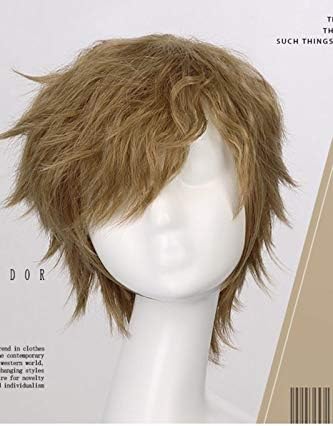 Amazon Cospatio ハリー ポッター Harry Potter ハッフルパフ Hufflepuff Newt Scamander コスプレウィッグ ネット付き 可愛い Acg 人工髪 耐熱 道具 Cosplay コスプレ衣装 コスチューム コス アニメ 文化祭 展示会 ハロウィン コスプレ 仮装 通販