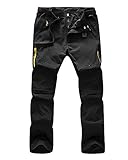 Men’s Quick Drying Convertible Athletic Lightweight Outdoor Hiking Travel Cargo Fishing Pants m1111