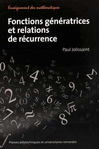 Fonctions génératrices et relations de récurrence