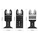 Flymall 20PCS Universal Wood Metal Oscillating Multitool Quick Release Saw Blades (20)