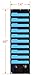 COMPONO Wall Storage Pocket Charts (10 Pocket - 2 Pack, Black) File Organizers with Free Bonus 6 Door Hangers. Best Pocket Chart for School, Classroom, Home or Office. Wall Pocket Chart Organizer