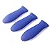 Crucible Cookware Silicone Hot Handle Holders (Large, Blue)