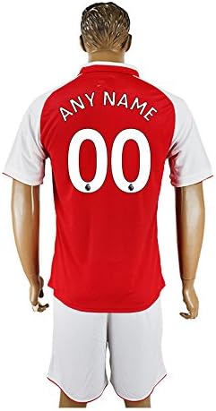 Custom Soccer Jerseys Any Player Names and Numbers (Arsenals)