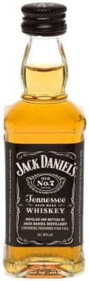 Jack Daniels Old No. 7 Tennessee Whiskey (10 x 5cl Miniature Bottles)