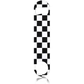 TASDANA Black White Checkered Stainless Steel Bottle Opener Cool Car Racing Sports Plaid Pattern Geometric Design Flat Beer Bottle Opener Keychain for Home Kitchen Bar Restaurant Party Birthday Gift