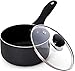 Utopia Kitchen 2 Quart Nonstick Saucepan with Glass Lid - Induction Bottom - Multipurpose Use for Home Kitchen or Restaurant primary