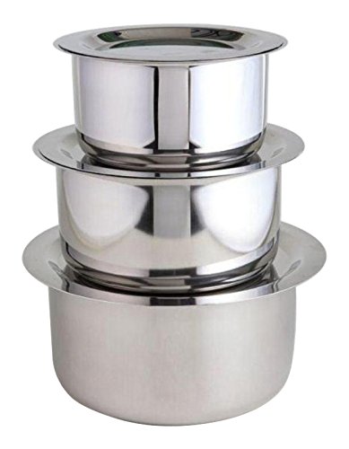 Bhalaria Tope Flat Bottom Set, 6-Pieces