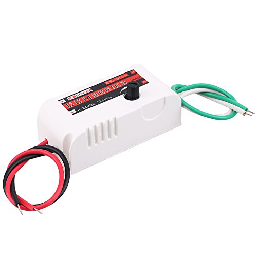1 Pcs DC Motor Speed Regulator Plastic Shell 6V/12V/24V Miniature PWM DC Motor Governor